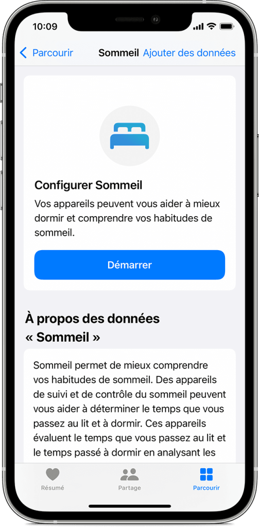 Enregistrer pendant le sommeil
