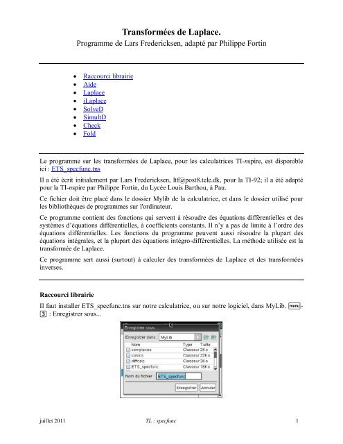Ti 83 enregistrer texte