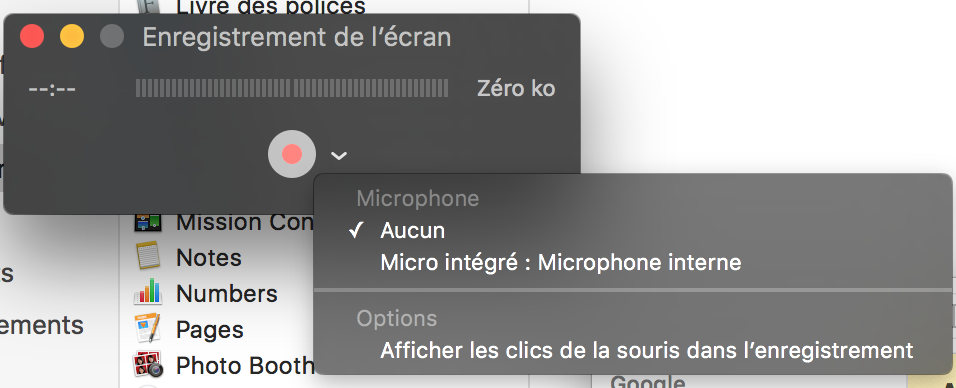 Enregistrer ecran mac avec son interne 2 Enregistrer ecran mac avec son interne