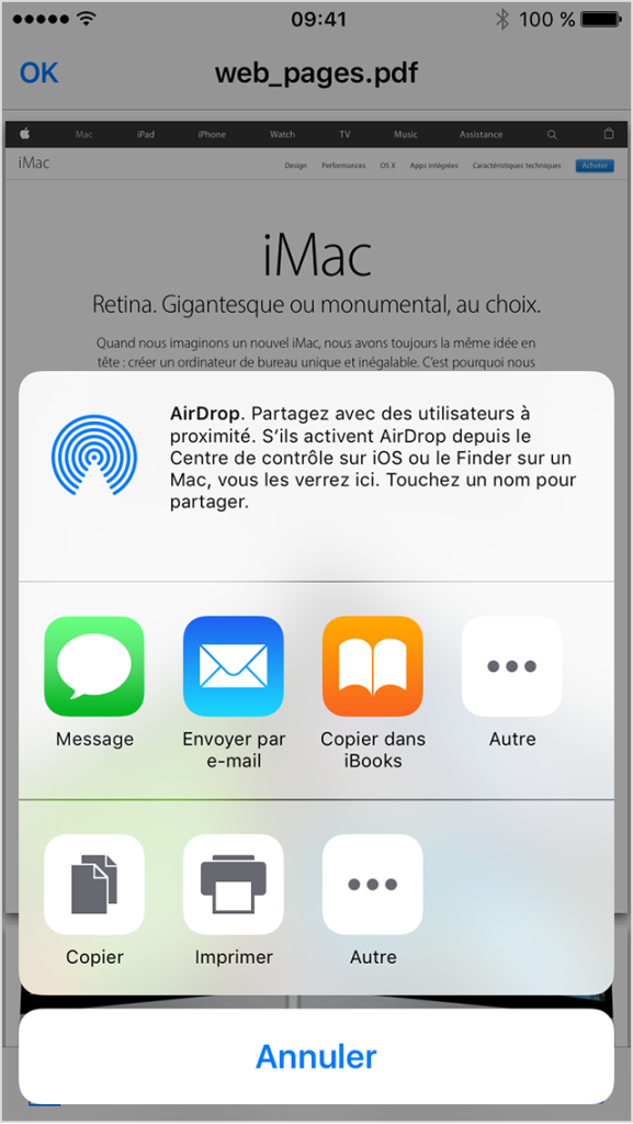 Partager enregistrer