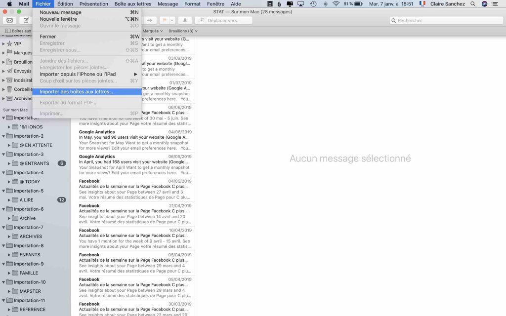 Faire enregistrer 7 lettres 2 Faire enregistrer 7 lettres