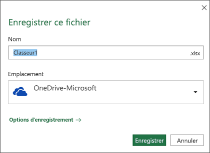 À quoi sert enregistrer sous