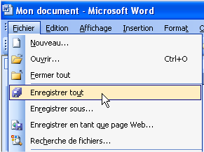 Word 2003 enregistrer en pdf