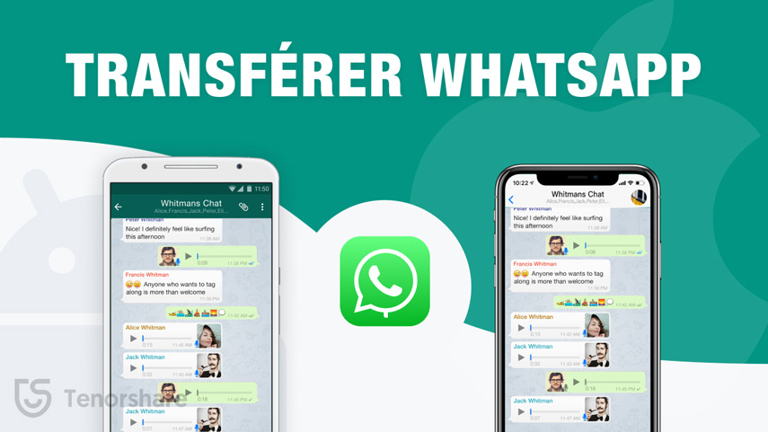 Enregistrer conversation whatsapp