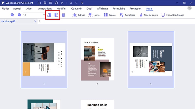 Faire pivoter un pdf et enregistrer