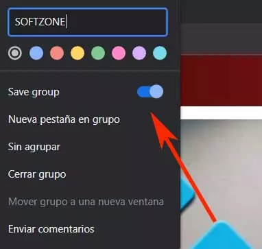 Enregistrer onglets chrome