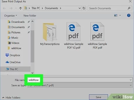 Enregistrer jpg en pdf