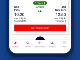Enregistrer billet air france