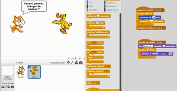 Comment enregistrer un projet scratch 3