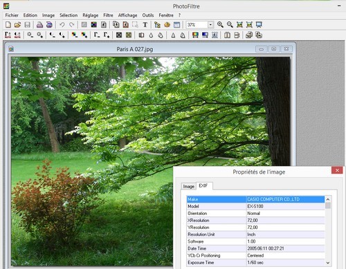Exif est un format pour enregistrer quoi
