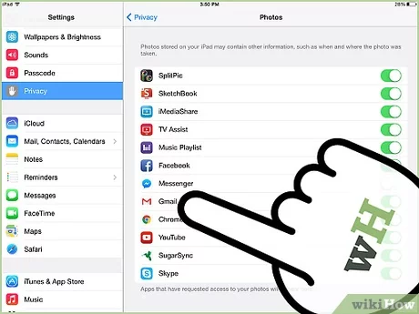 Enregistrer c'est photo sur icloud