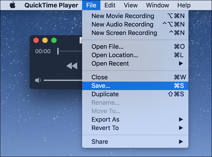 Quicktime enregistrer son interne