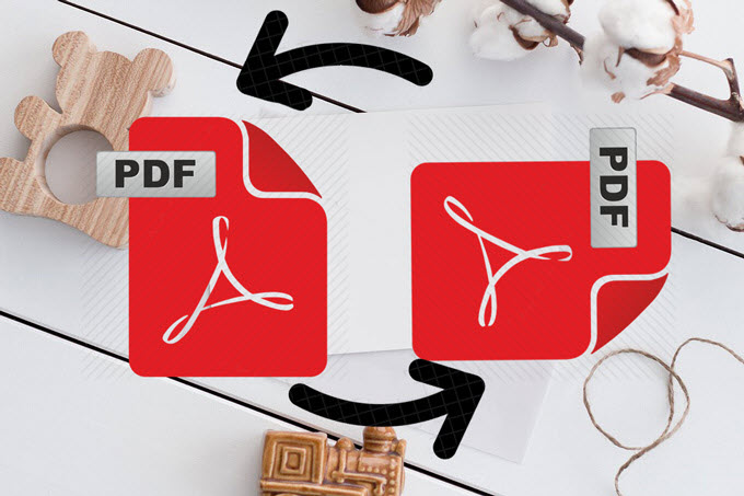 Enregistrer pdf après rotation