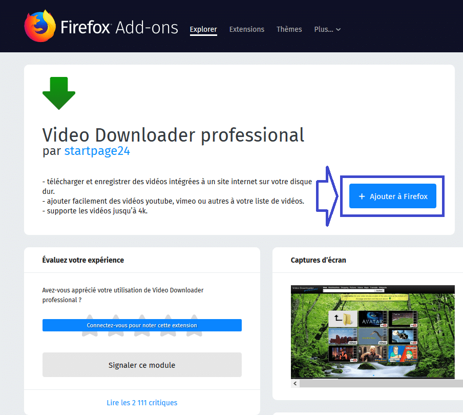 Video youtube enregistrer