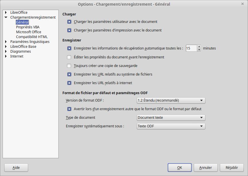 Parametrer enregistrer sous 29 Parametrer enregistrer sous