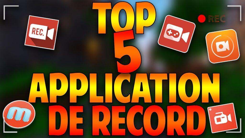 Top application enregistrer