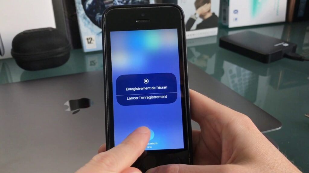 Comment enregistrer ce qui se passe sur l'écran de l'iPhone