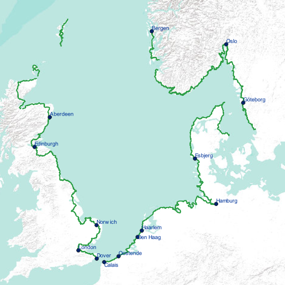 Eurovelo 12 North Sea Cycle Route V3 Carré