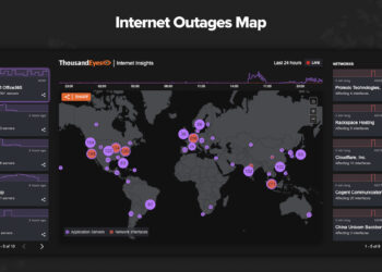 El Mapa de Caídas de Internet muestra qué sucede cuando hay cortes de algún tipo en la Red