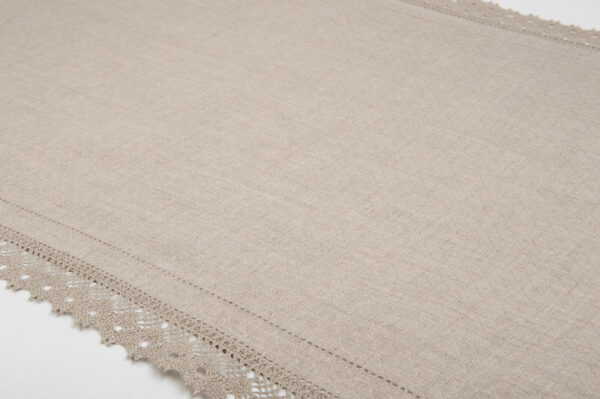NORA Chemin de table lin naturel