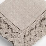NORA Serviette de table petite lin naturel