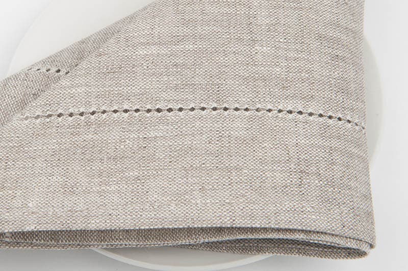 LUNA LAIT Serviette de table beige 2 LUNA LAIT Serviette de table beige – Image 2