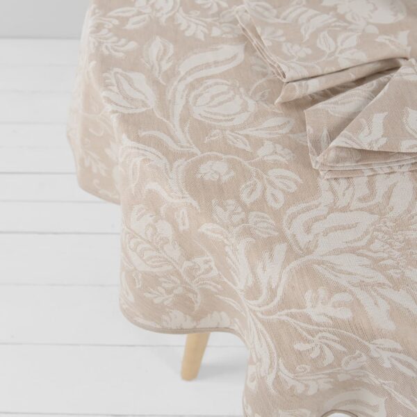 GARDA Nappe ronde/ovale marron – Image 4