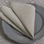 METIS Serviette de table beige