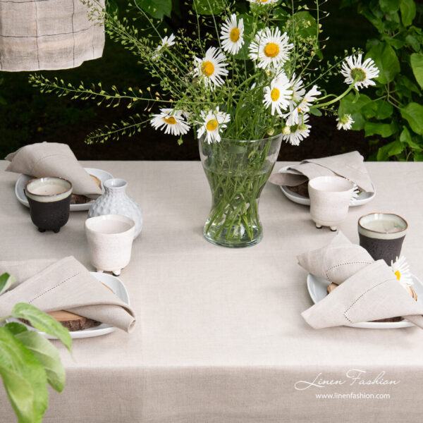 AIRA Nappe lin naturel – Image 2