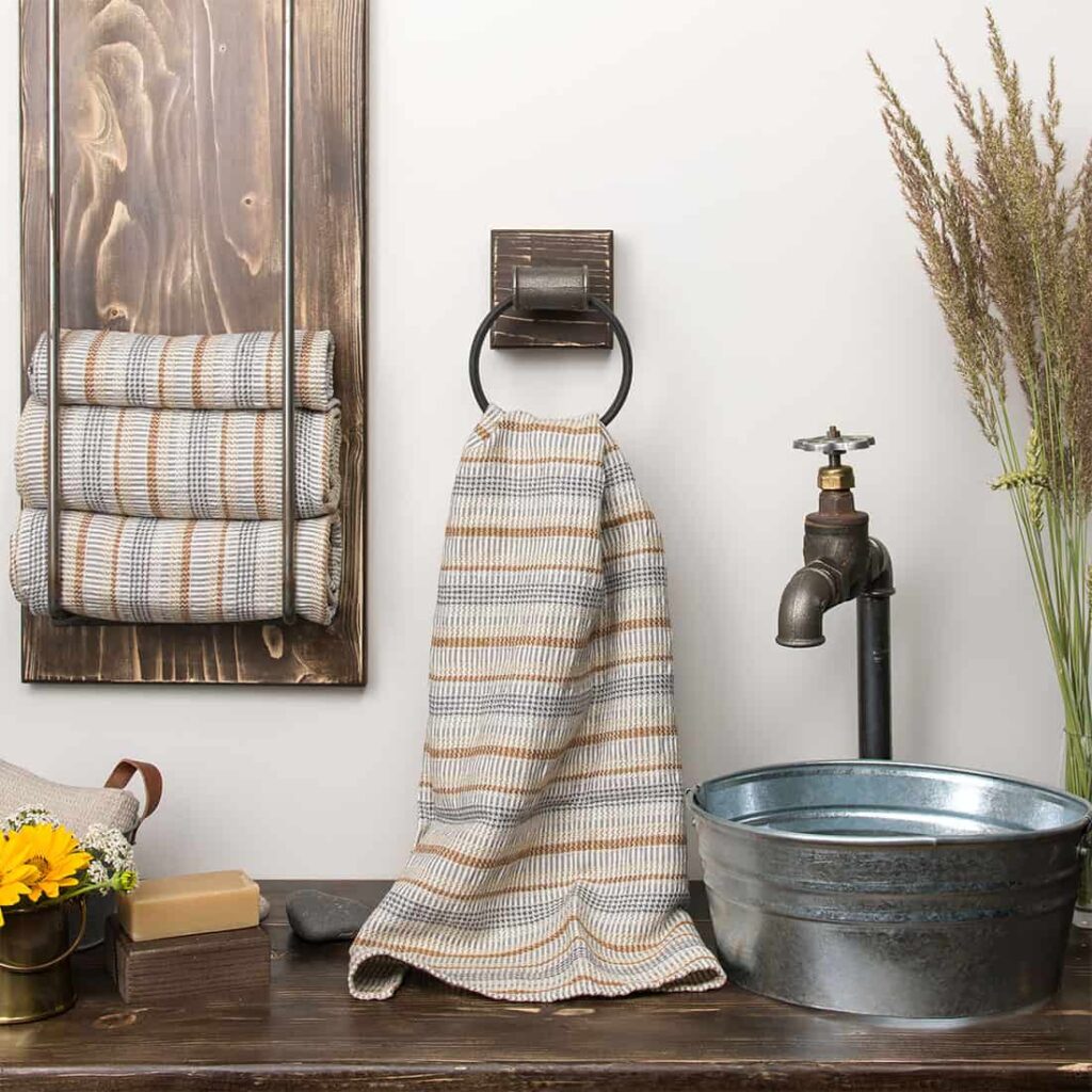 ILZA Drap de bain brun 1 ILZA Drap de bain brun