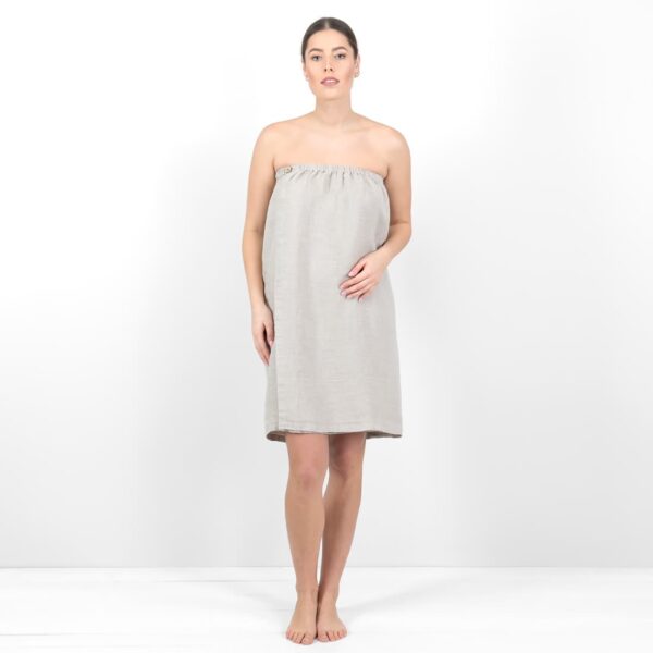 PURO Serviette à enrouler lin naturel