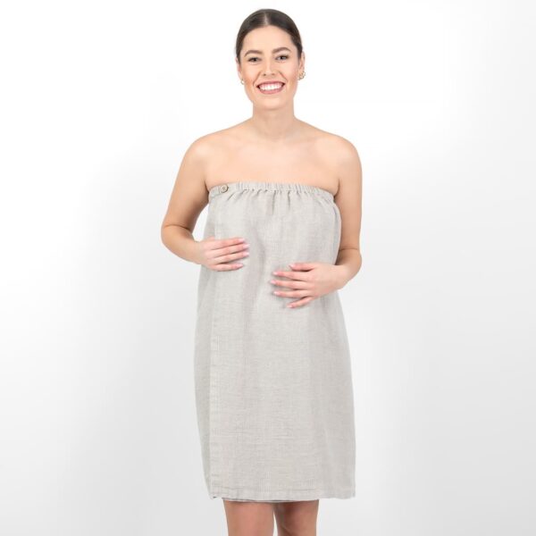 PURO Serviette à enrouler lin naturel – Image 3