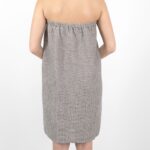 PURO Serviette à enrouler grise et brune