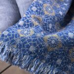 FLORE Couverture bleu