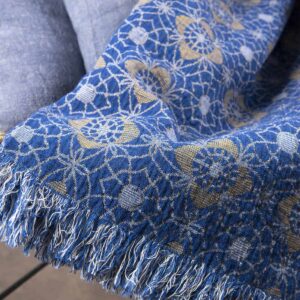 FLORE Couverture bleu