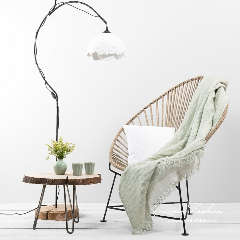 FARGO Couverture vert clair 2 FARGO Couverture vert clair – Image 2
