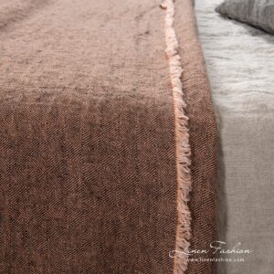 LEILA Couvre-lit brun 13 LEILA Couvre-lit brun