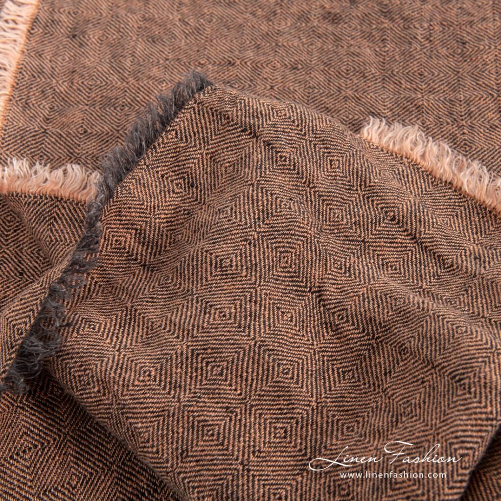 LEILA Couvre-lit brun 4 LEILA Couvre-lit brun – Image 4