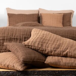 FONDA Housse de coussin marron clair 9 FONDA Housse de coussin marron clair