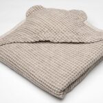 BINGO Cape de bain pour bébé grise