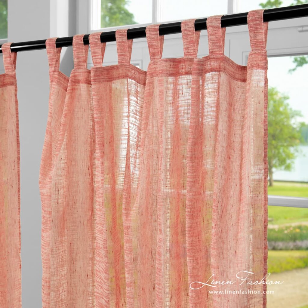 PASIFIC Rideau rose 2 PASIFIC Rideau rose – Image 2