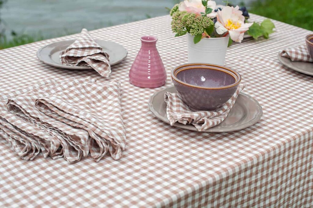 VICHY Nappe marron 2 VICHY Nappe marron – Image 2