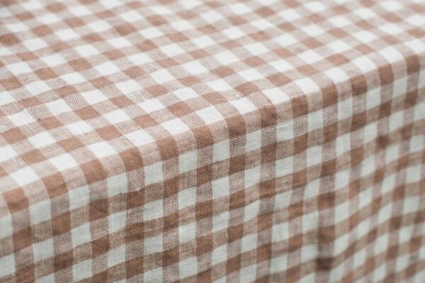 VICHY Nappe marron – Image 3