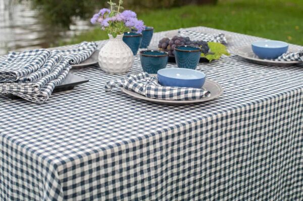 VICHY Nappe bleu foncé – Image 2