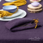 GAMMA Serviette de table violet