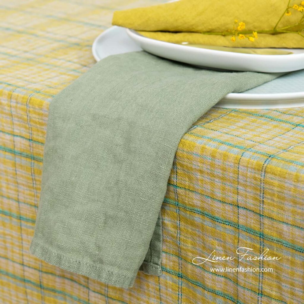 GAMMA Serviette de table vert 2 GAMMA Serviette de table vert – Image 2
