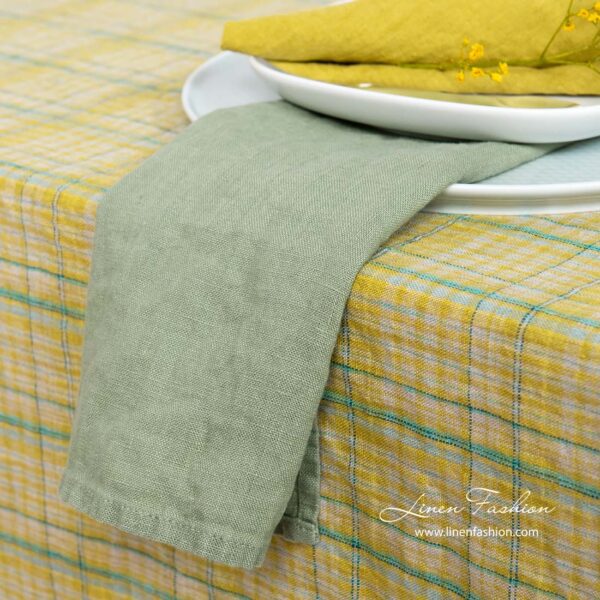 GAMMA Serviette de table vert – Image 2