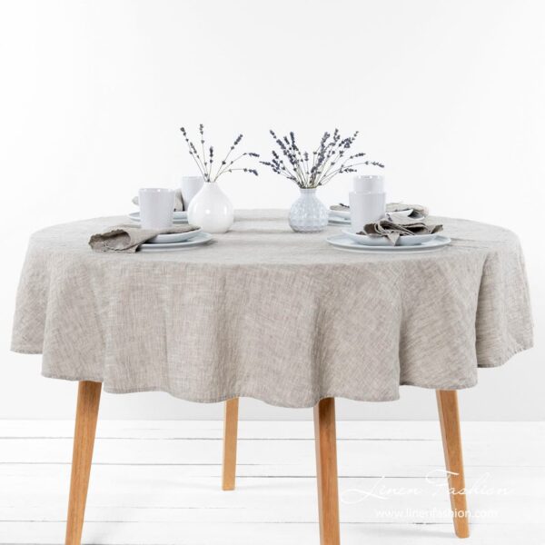 ASTRA Nappe ronde beige