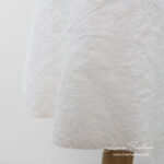 ASTRA Nappe ronde blanche