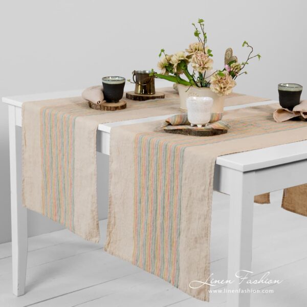 MEIZA Chemin de table brun